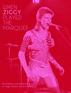 When Ziggy played the Marquee - a book by Terry O'Neill