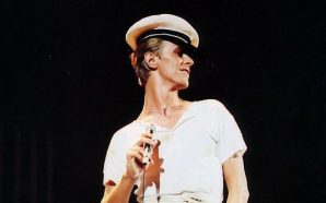 David Bowie on the Isolar II world tour in 1978