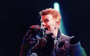 David Bowie live at the Loreley Festival in 1996