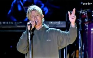 David Bowie performs “Heroes” at the Hurricane Festival