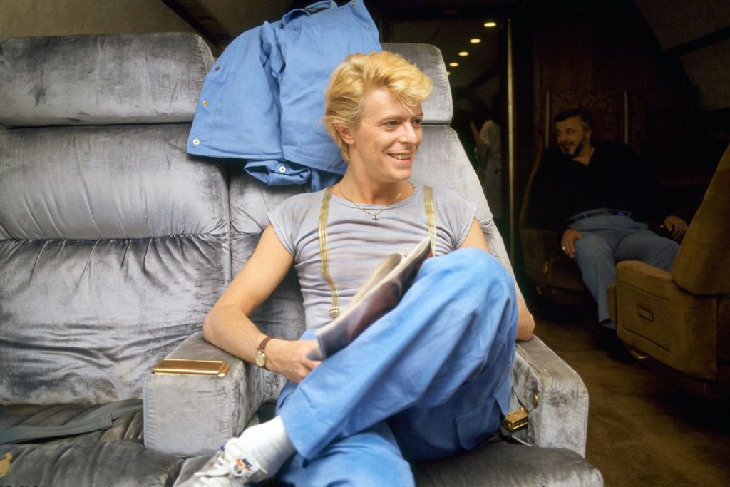 David Bowie photographed in France by Denis O'Regan in 1983 © Denis O’Regan